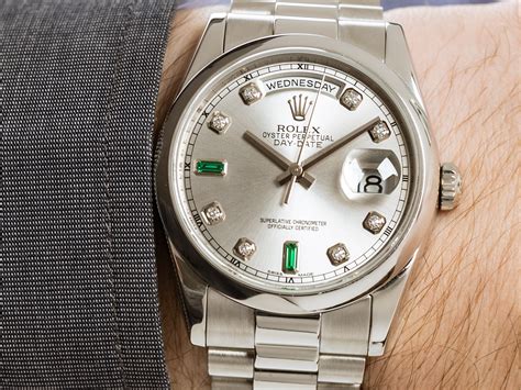 118206 rolex|rolex presidential platinum diamond.